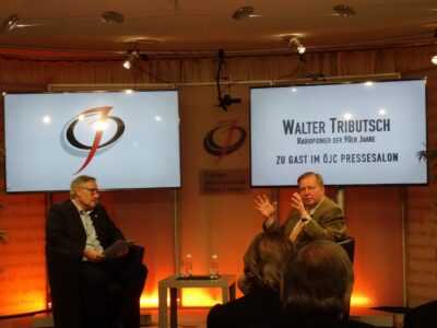 ÖJC-Präsident Welzl im Gespräch mit Mag. Tributsch