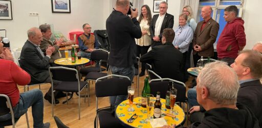 ÖJC-Vorstand in der Presselounge