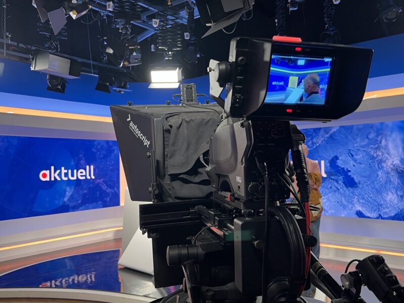 TV-Studio "aktuell"