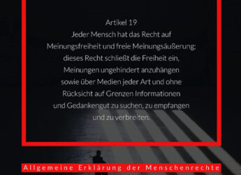 Artikel 19 der Allgemeinen Erklärung der Menschenrechte