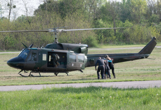 Geiselbefreiung per Hubschrauber