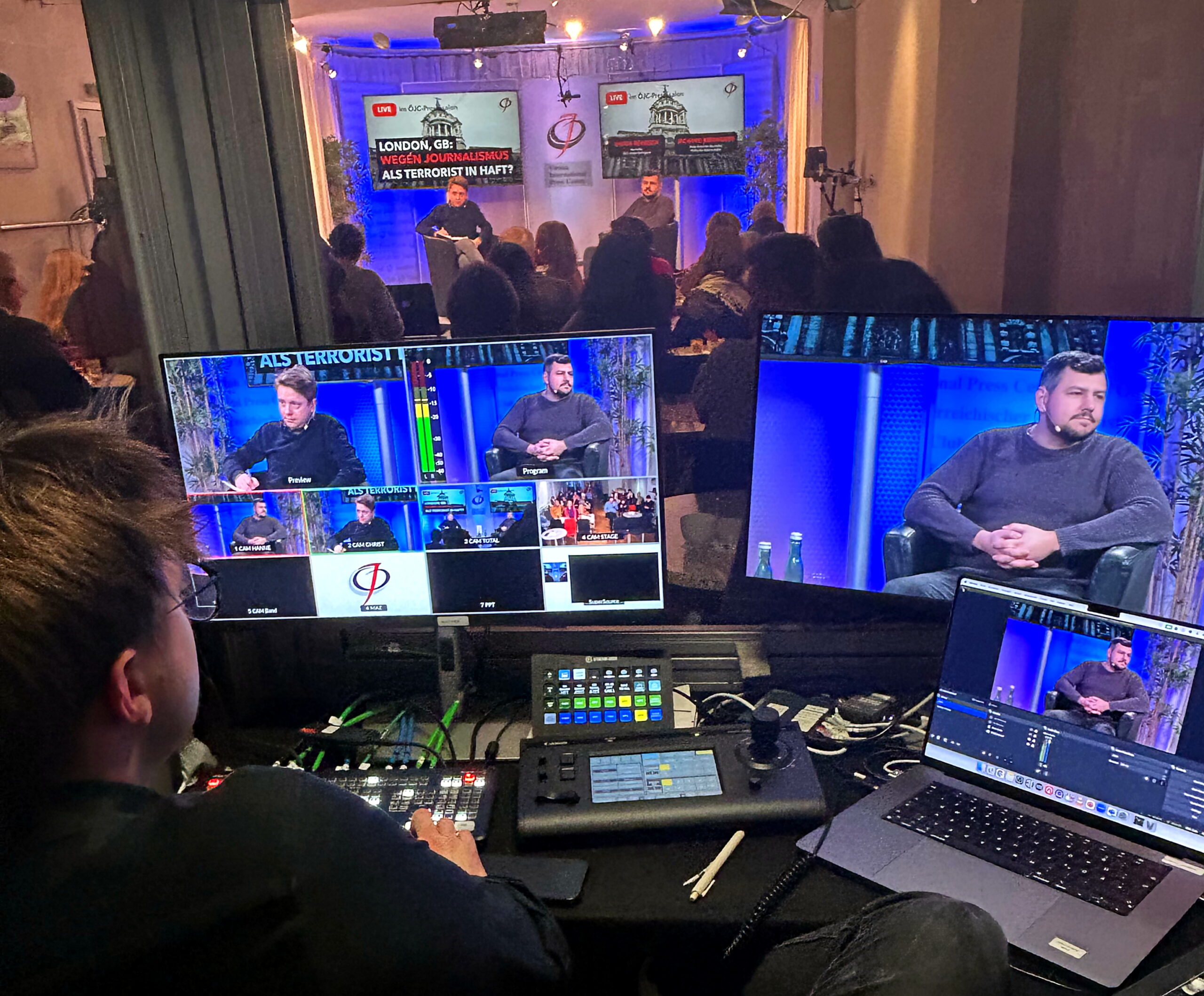 Aufdeckerjournalist Richard Medhurst im ÖJC-Talk