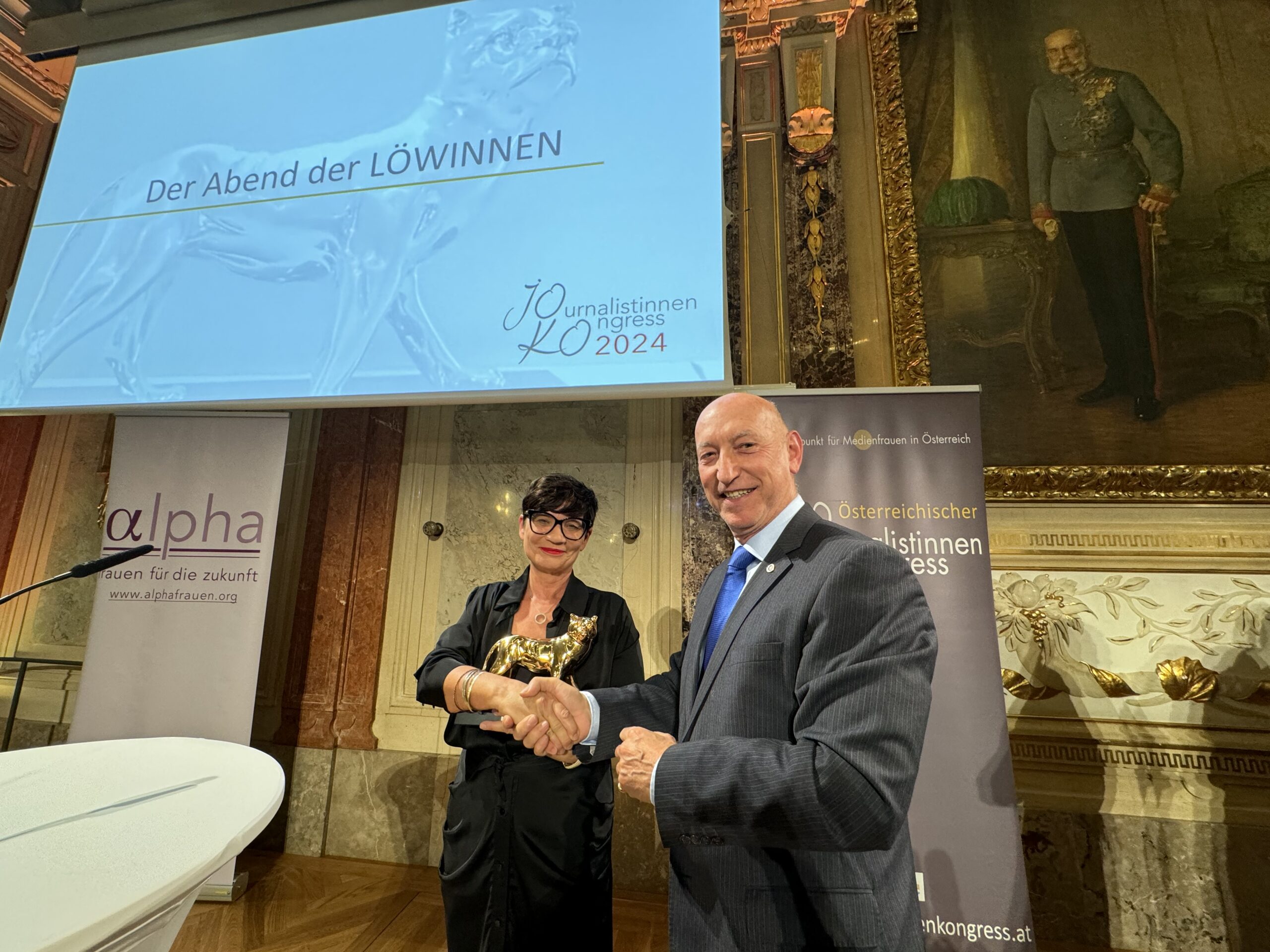 ÖJC gratuliert „Goldener Löwin“
