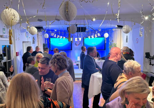 Volles Haus beim ÖJC-Neujahrsempfang