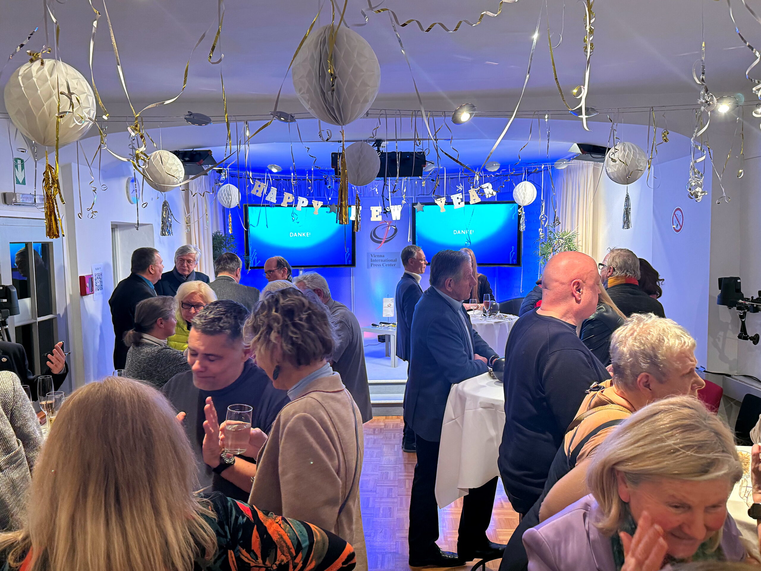 Volles Haus beim ÖJC-Neujahrsempfang