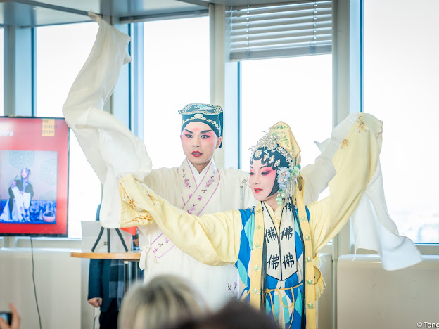 Chinesische Opern-Darsteller