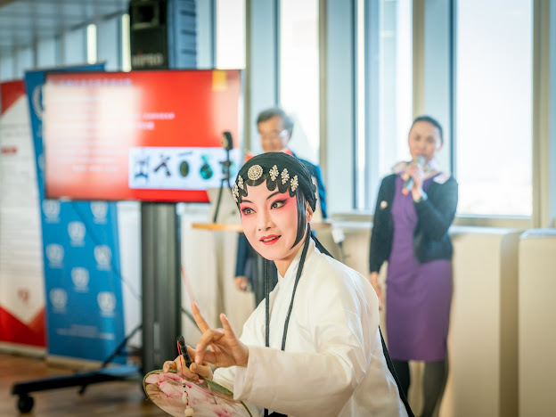Chinesische Opern-Darstellerin