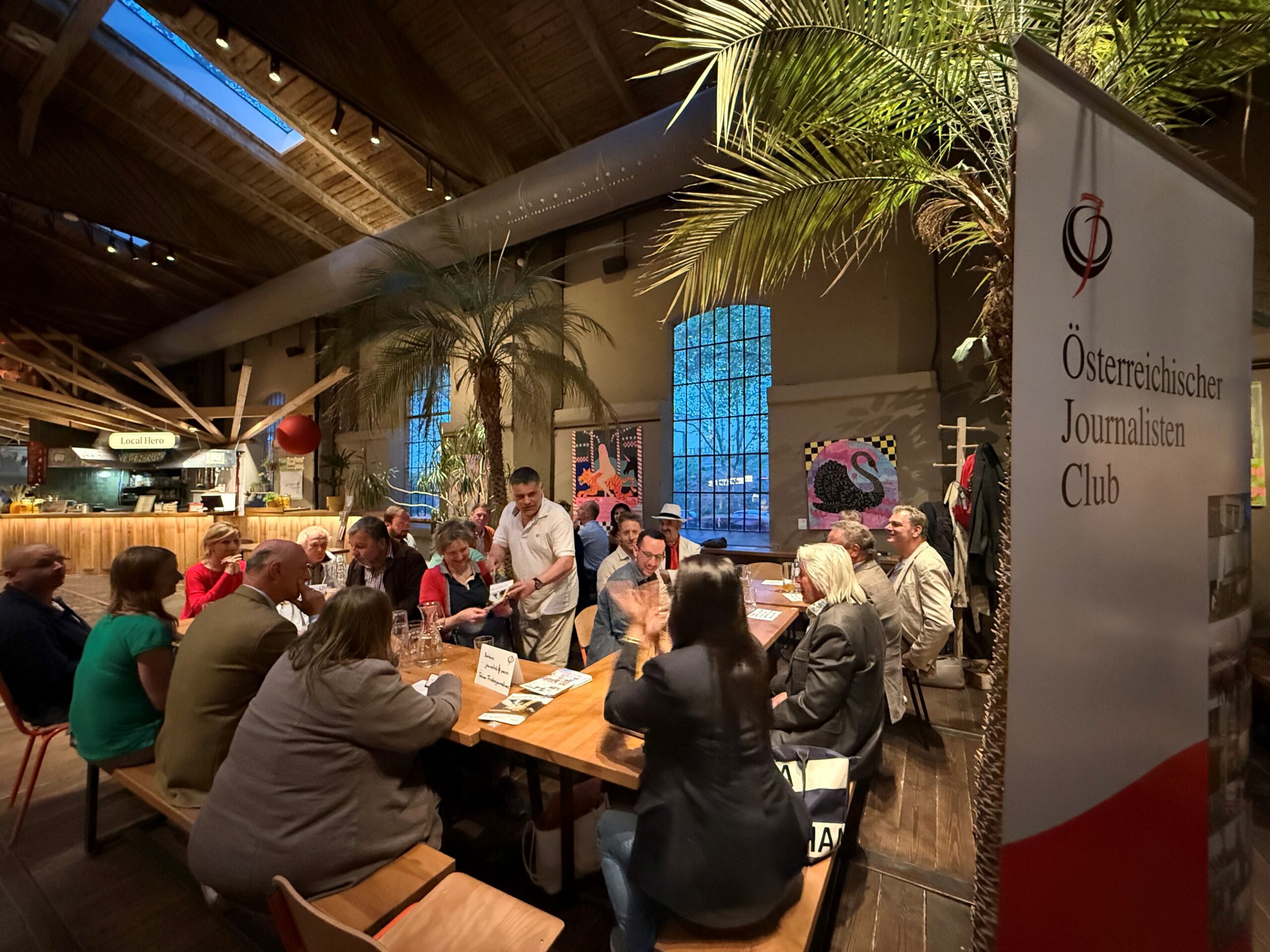 3. ÖJC-Stammtisch ein voller Erfolg
