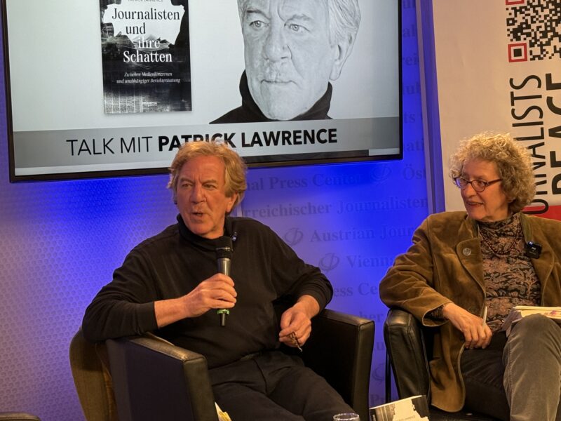 Talk mit Patrick Lawrence