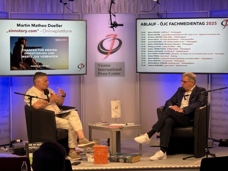 Martin Matheo Doeller im Gespräch mit John Herzog