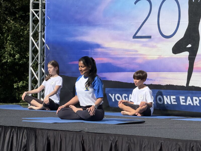 Yoga-Übungen