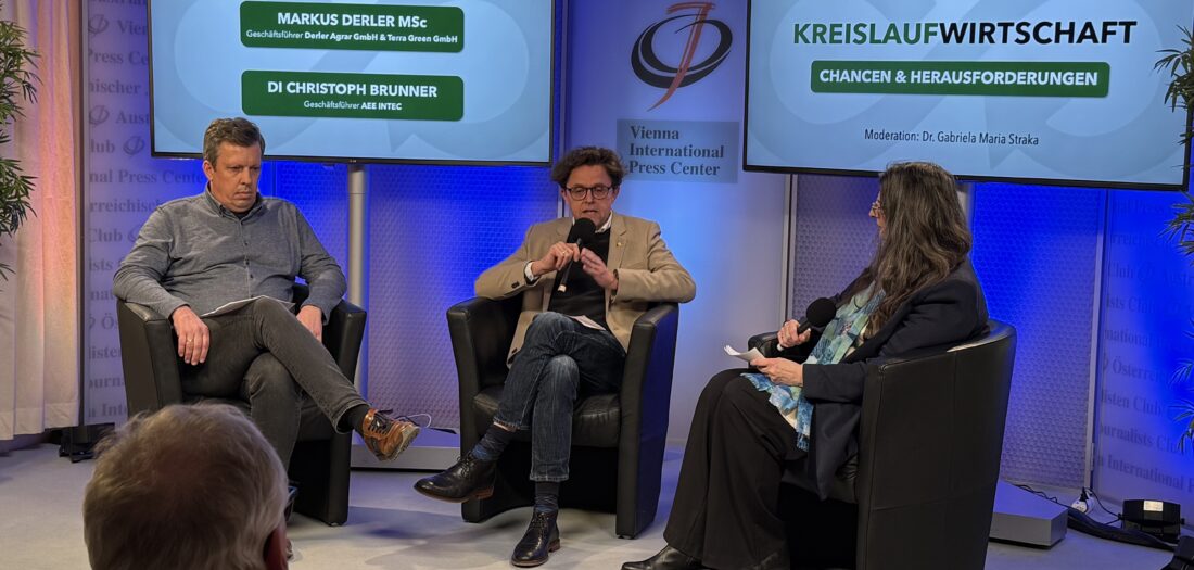 Brunner und Derler im Talk mit Straka