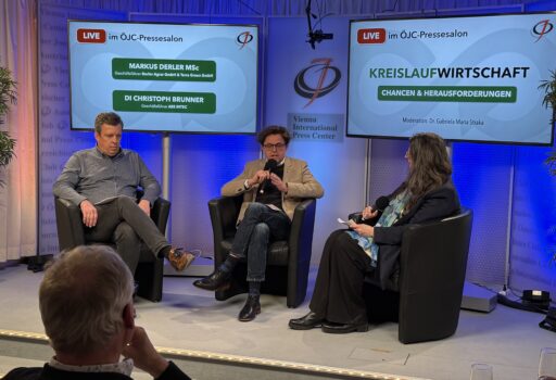 Brunner und Derler im Talk mit Straka