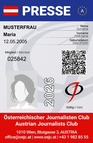 Neue ÖJC-Ausweise 2026