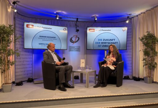 ÖJC-Talk mit Reinhard Backhausen