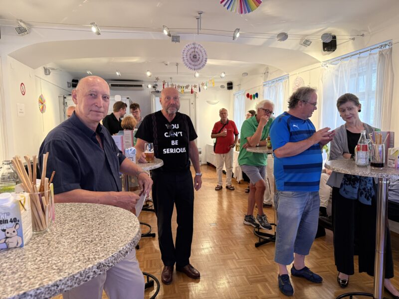 ÖJC-Mitglieder beim Sommerfest