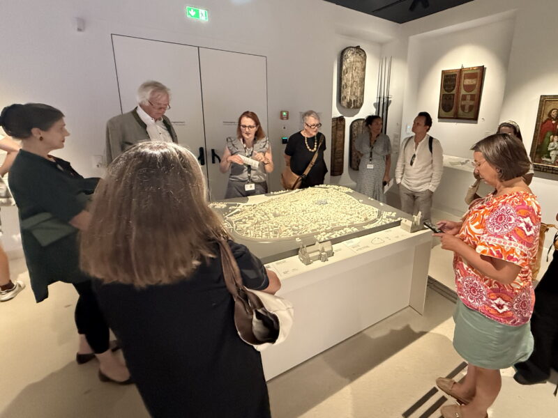 Wien-Modell bei Museumsführung