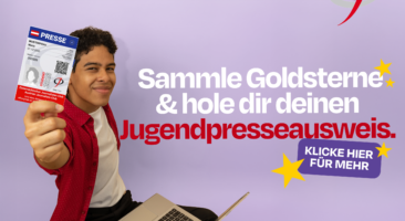Banner Jugendpresseausweis