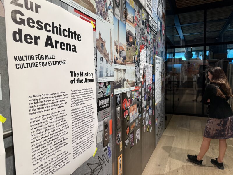 Community Gallery zur Geschichte der Arena
